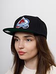 Бейсболка MITCHELL NESS арт. HHSS6743-CAVYYPPPBLCK Colorado Avalanche NHL (черный)